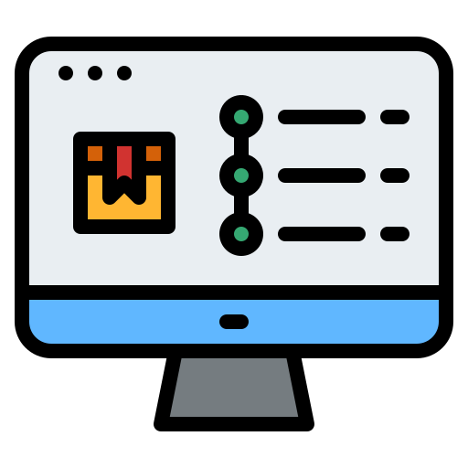 Order status screen